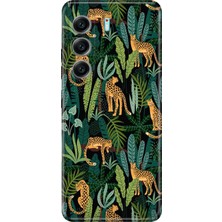 Adasena Tecno Camon 40 4g Kılıf Desenli Baskılı Tpu Rubber Kapak Vahşi Sanat