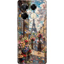 Senada Infinix Note 40 Pro 5g Kılıf Desenli Baskılı Tpu Rubber Kapak Baharda Paris