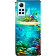 Senada Xiaomi Redmi Note 12 Pro 4g Kılıf Desenli Baskılı Tpu Rubber Kapak Island