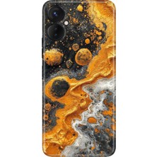 Adasena Tecno Spark 9 Pro Kılıf Desenli Baskılı Tpu Rubber Kapak Krater