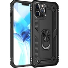 Zore iPhone 12 Pro Max Uyumlu Vlmt Vega Kapak-Siyah