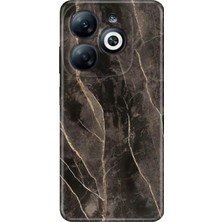 Senada Infinix Smart 8 - 8 Pro Kılıf Desenli Baskılı Tpu Rubber Kapak Bloom Mermer