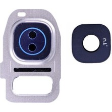 OEM Samsung S7 Edge G935F Kamera Çerçevesi Beyaz