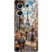 Senada Infinix Zero 30 4g Kılıf Desenli Baskılı Tpu Rubber Kapak Baharda Paris