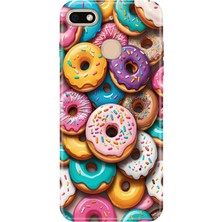Senada General Mobile Gm 8 Go Kılıf Desenli Baskılı Tpu Rubber Kapak Donut Cenneti
