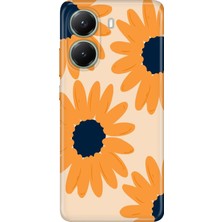 Senada Xiaomi Poco X7 Pro Kılıf Desenli Baskılı Tpu Rubber Kapak Flower Draw