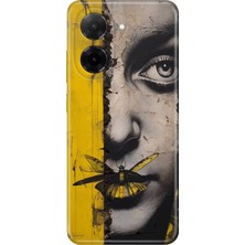 Senada Xiaomi Redmi A5 Kılıf Desenli Baskılı Tpu Rubber Kapak Kelebek