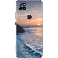 Senada Casper Via E30 Kılıf Desenli Baskılı Tpu Rubber Kapak Huzur