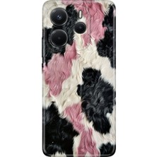 Senada Xiaomi Redmi Note 14 4g Kılıf Desenli Baskılı Tpu Rubber Kapak Kıvırcık Kürk