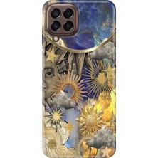 Senada Samsung Galaxy A22 Kılıf Desenli Baskılı Tpu Rubber Kapak Güneş