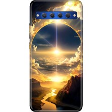 Senada Tcl 10 Plus Kılıf Desenli Baskılı Tpu Rubber Kapak Güneşin Dansı