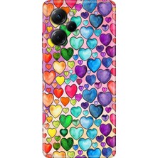 Senada Xiaomi Poco X5 Pro 5g Kılıf Desenli Baskılı Tpu Rubber Kapak Kalp Çizim