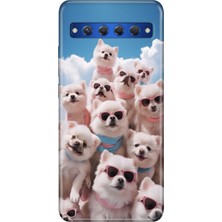 Senada Tcl 10 Plus Kılıf Desenli Baskılı Tpu Rubber Kapak Kanka Çetesi