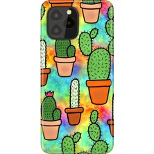 Senada Oukitel C21 Pro - C21 Plus Kılıf Desenli Baskılı Tpu Rubber Kapak KAKTÜS-2024