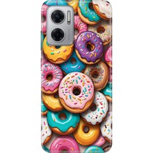 Senada Xiaomi Redmi 10 5g Kılıf Desenli Baskılı Tpu Rubber Kapak Donut Cenneti