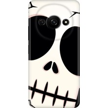 Senada Xiaomi Redmi A3 Kılıf Desenli Baskılı Tpu Rubber Kapak İSKELET-444
