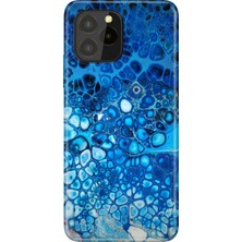 Senada Oukitel C21 Pro - C21 Plus Kılıf Desenli Baskılı Tpu Rubber Kapak Derin Mavi