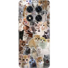 Senada Xiaomi Redmi Note 15 Pro 5g Kılıf Desenli Baskılı Tpu Rubber Kapak Cats World
