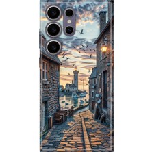 Senada Samsung Galaxy S24 Ultra Kılıf Desenli Baskılı Tpu Rubber Kapak Kasabam