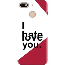 Senada General Mobile Gm 8 Go Kılıf Desenli Baskılı Tpu Rubber Kapak Hate Love