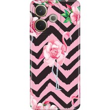 Senada Oppo A5 Pro Kılıf Desenli Baskılı Tpu Rubber Kapak Flamingo