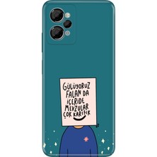 Senada Casper Via X30 Kılıf Desenli Baskılı Tpu Rubber Kapak Gülüyoruz