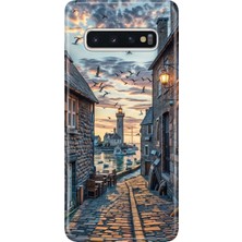 Senada Samsung Galaxy S10+ Plus Kılıf Desenli Baskılı Tpu Rubber Kapak Kasabam