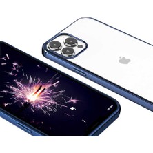 Zore iPhone 13 Pro Uyumlu Vlmt Pixel Kapak-Lacivert