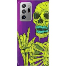 Senada Samsung Galaxy Note 20 Ultra Kılıf Desenli Baskılı Tpu Rubber Kapak Iskelet 111