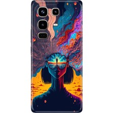 Senada Infinix Note 50 Pro 5g Kılıf Desenli Baskılı Tpu Rubber Kapak Girdap