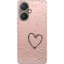 Senada Vivo Y27 Kılıf Desenli Baskılı Tpu Rubber Kapak Kalbim