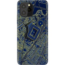 Senada Oukitel C21 Pro - C21 Plus Kılıf Desenli Baskılı Tpu Rubber Kapak Kadıköy Stadyum