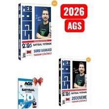 2026 Meb-Ags Öğretmen Adayları Için Tamamı Çözümlü Sayısal Soru Bankası ve Ags Deneme