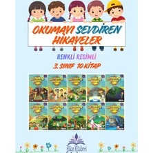 Ata Yayıncılık 3.sınıf Okumayı Sevdiren Renkli Resimli Hikayeler 18 - 10 Kitap