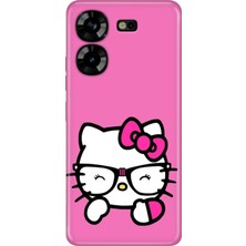 Senada Tecno Pova 5 Kılıf Desenli Baskılı Tpu Rubber Kapak Kitty/go