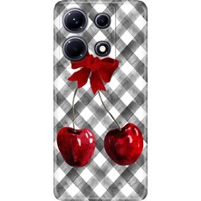 Senada Infinix Note 30 Pro Kılıf Desenli Baskılı Tpu Rubber Kapak Kiraz Masası