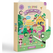 YİPPEE Bul-Sor-Anlat Meraklı Dahi – 3 Seviyeli Eğitici Bulmaca Oyunu + Silinebilir Kalem