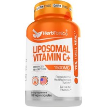 HerbTonics Liposomal Vitamin C+ 1500 Mg 120 Kapsül Enhanced Absorption*