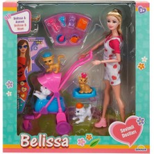 3045 Belissa'nın Annesi ve Sevimli Dostlar 30 cm -Sunman