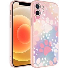 Zore iPhone 11 Kılıf Kamera Korumalı Desenli Sert Silikon Vlmt Epoksi Kapak-No4
