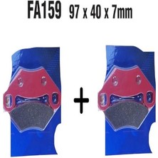 Atv Ön Fren Disk Balatası FA159 A Kalite 2 Adet Erpilsan Elektronik