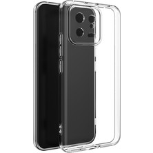 Zore Xiaomi Mi 13 Kılıf Vlmt Kamera Korumalı Süper Silikon Kapak-Renksiz