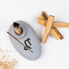 Mitr Oğlak Burcu Temalı Gri Palo Santo Tütsülük