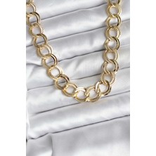 Clariss 14K Gold Renk Kaplama Samanyolu Model cm Kadın Kolye