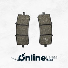 GİVİS Mondial Ressivo 250 Ön Fren Balatası GVS13141