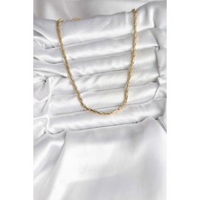 Callerrons Accessories 14K Gold Renk Kaplama Model cm Kadın Kolye - EBJ251201W38688