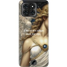Adasena Reeder S71 Kılıf Desenli Baskılı Tpu Rubber Kapak Stars