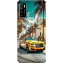 Adasena Infinix Hot 9 Kılıf Desenli Baskılı Tpu Rubber Kapak Rolls