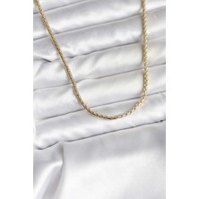 Clariss 14K Gold Renk Kaplama Zincir Model cm Kadın Kolye
