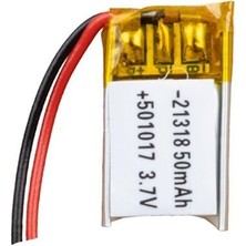 501017 3.7 Volt 50 Mah Lityum Polimer